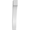 Ekena Millwork 4-in. W x 18-in. D x 30-in. H Imperial Architectural Grade PVC Knee Brace BRCP04X18X30IMP - alternate 2
